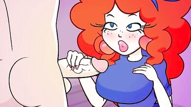 Sexy Nympho Gives a Steamy Handjob [Peachypop34]