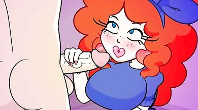 Sexy Nympho Gives a Steamy Handjob [Peachypop34]