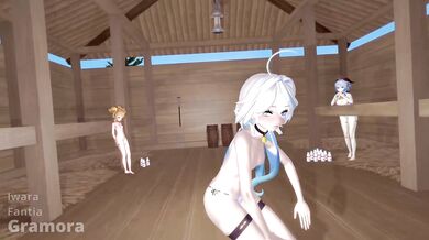 Milking Furina's Juicy Boobs - Titty Shake Time!