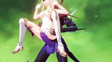 Lumine's Naughty Encounter with a Dark Legacy in this Animated Masterpiece