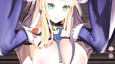 MMD Illegitimate Love Child of Belphegor and Astaroth: Incestuous Infernal Copulation.