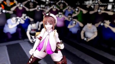 Voluptuous Riza-chan's Lewd Erotic Striptease Pictorial