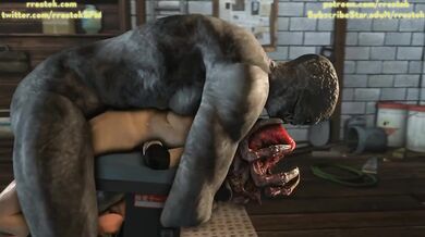 - Jill Valentine's Nasty Monster Sex Orgy