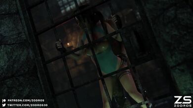 Tomb Raiding the Ancient Ruins of Zodros with Lara Croft's Hot Body