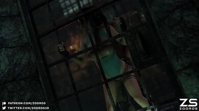 Tomb Raiding the Ancient Ruins of Zodros with Lara Croft's Hot Body