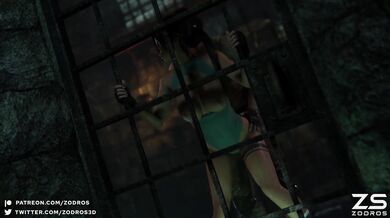 Tomb Raiding the Ancient Ruins of Zodros with Lara Croft's Hot Body