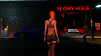 Eager Sluts for Dick in a Wall
