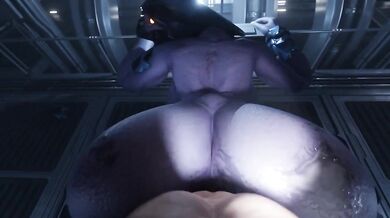 Sangheili - Doggy Style Gangbang