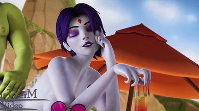 Raven's Steamy Beach Escapade Pt. 1: Faustian Adventures
