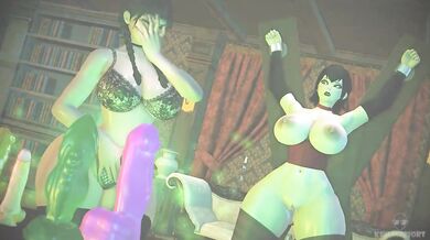 Pajama Party-Trailer B could be rewritten as B is for Boobies in the Bedroom: A Pajama Party Bonanza!