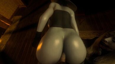 Mommy Dimitrescu's Tight Booty and Flexible Feet DVD/Bluray