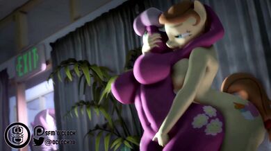 Slutty My Little Pony Cheerilee Gets Double Penetration in a Creamy Gangbang [sfmoclock]