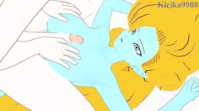 Busty Dragon Ball Bombshell Blowjobs