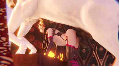 D.Va Rides the Horse in a Tent with a Twist: The Bartender