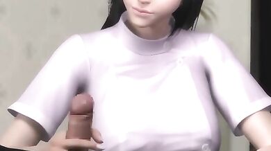 [Jizz inspection] [3D Anime] Urology exam