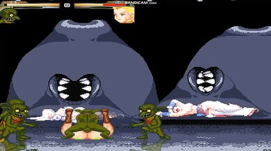Cammy's Hot and Steamy Battle Against Sexy Mythical Creatures