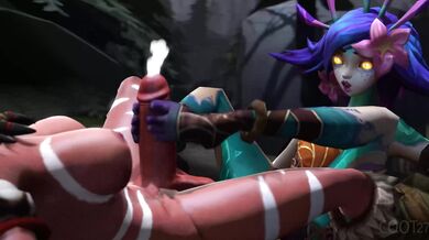 Nidalee's Foot Job Fiesta with Neeko & Coot27