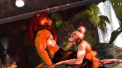 The Lion King's Forbidden Desire: Simba and Nala's Wild Thing