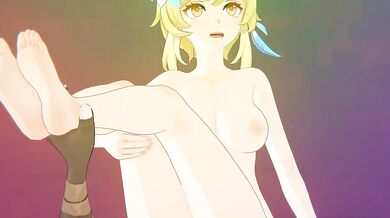Lumine's Cream-filled Orgy with Anonymous Animations