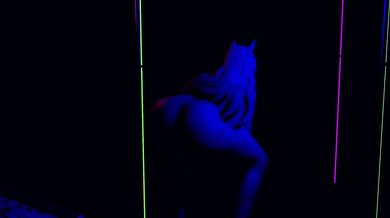 Hot Nympho Ahri Gets Fucked to the Beat of 'Saxobeat' While Dancing on a Stripper Pole!