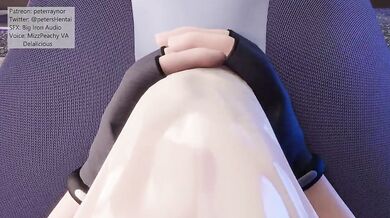 Blowjob Animation: Her Throat Tightens Around His Cock in a Frenzy of Oral Bliss!