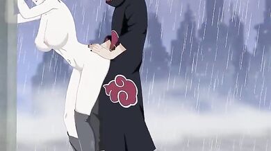 Busty Shadow Kunoichi Banged by the Sadistic Leader of the Akatsuki [Luthris]