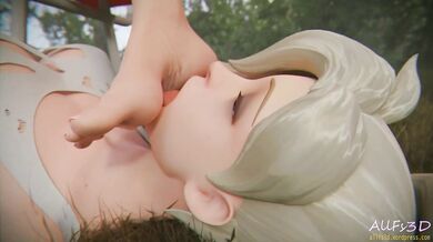 Mercy's Foot Worship of Tracer Exposed!
