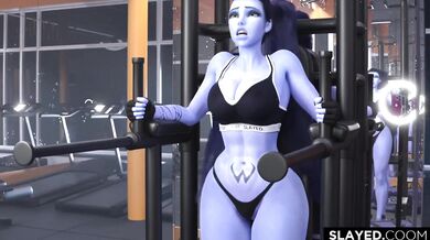 Widowmaker's Workout: The Sound of Flatulence
