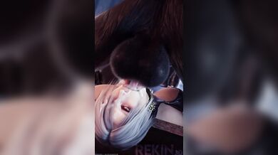 Bitchy Ballerina Fucks Hairy Beast