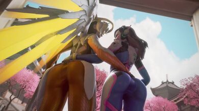 Anaru's Obsession with D.Va and Mercy's Creation