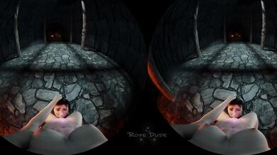 Virtual Lara Croft Pussy Licking Simulation