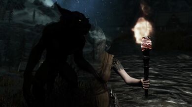 Double-penetrated by Lycans: A Skyrim Prison Guard's Wet Dream