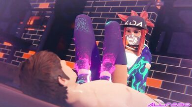 Akali's Foot Fetish: Socks and More