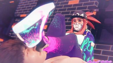 Akali's Foot Fetish: Socks and More