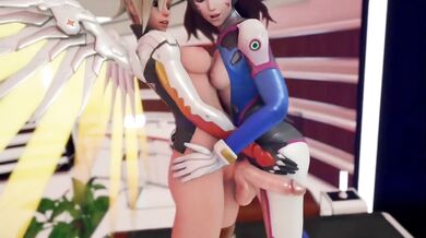 Mercy: The Ultimate XxX Ride with D.va