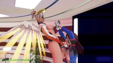 Mercy: The Ultimate XxX Ride with D.va