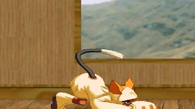 Taokaka's Horny Time

 or  or 

Taokaka's Sexual AwakeningTaokaka, the sexy and sassy kitten-girl from the popular game 'Hunter X Hunter', is feeling frisky and looking for some action! However, she's not just any ordinary cat-girl - during her heat c