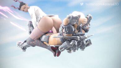 Loba and Valkyrie's Apex Legends Lesbian Threesome with Kelaraa3D