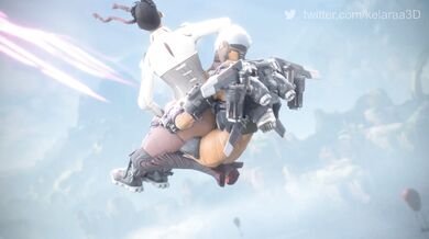 Loba and Valkyrie's Apex Legends Lesbian Threesome with Kelaraa3D