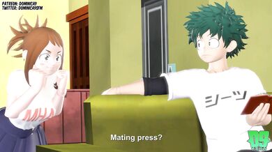 Lustful Deku Plows Thirsty Uraraka