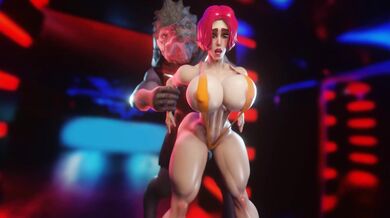 Krogan Fucks Lana's Brains Out