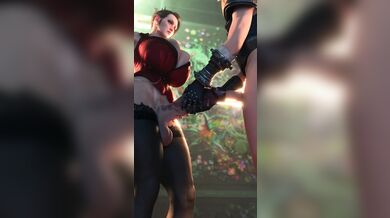 Cloud's Lustful Encounter with the Seductive Scarlet [X-rated] [Explosive Ejaculation]