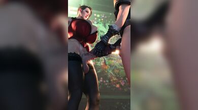 Cloud's Lustful Encounter with the Seductive Scarlet [X-rated] [Explosive Ejaculation]