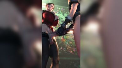 Cloud's Lustful Encounter with the Seductive Scarlet [X-rated] [Explosive Ejaculation]