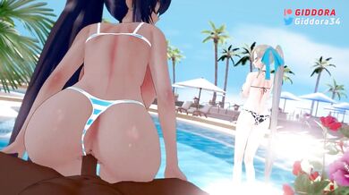 Betrayed and Shared: Karin's Blue Betrayal