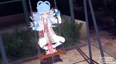 Public Flashing with a Futa in the Playground
