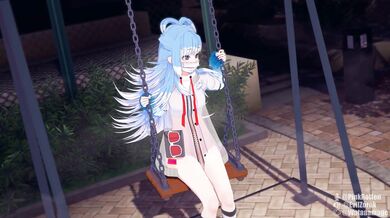 Public Flashing with a Futa in the Playground