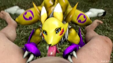 Kespr's POV Journey into Renamon's Vagina