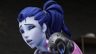 Widowmaker's Hardcore Threesome with Two Black Guys [White][Aphy3d]