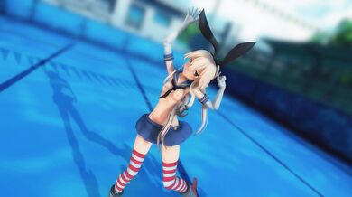 Uncensored Hentai Animation: Shimakaze's Deep Blue Town Delights with Drenching DreamHeart Ero-scenarios